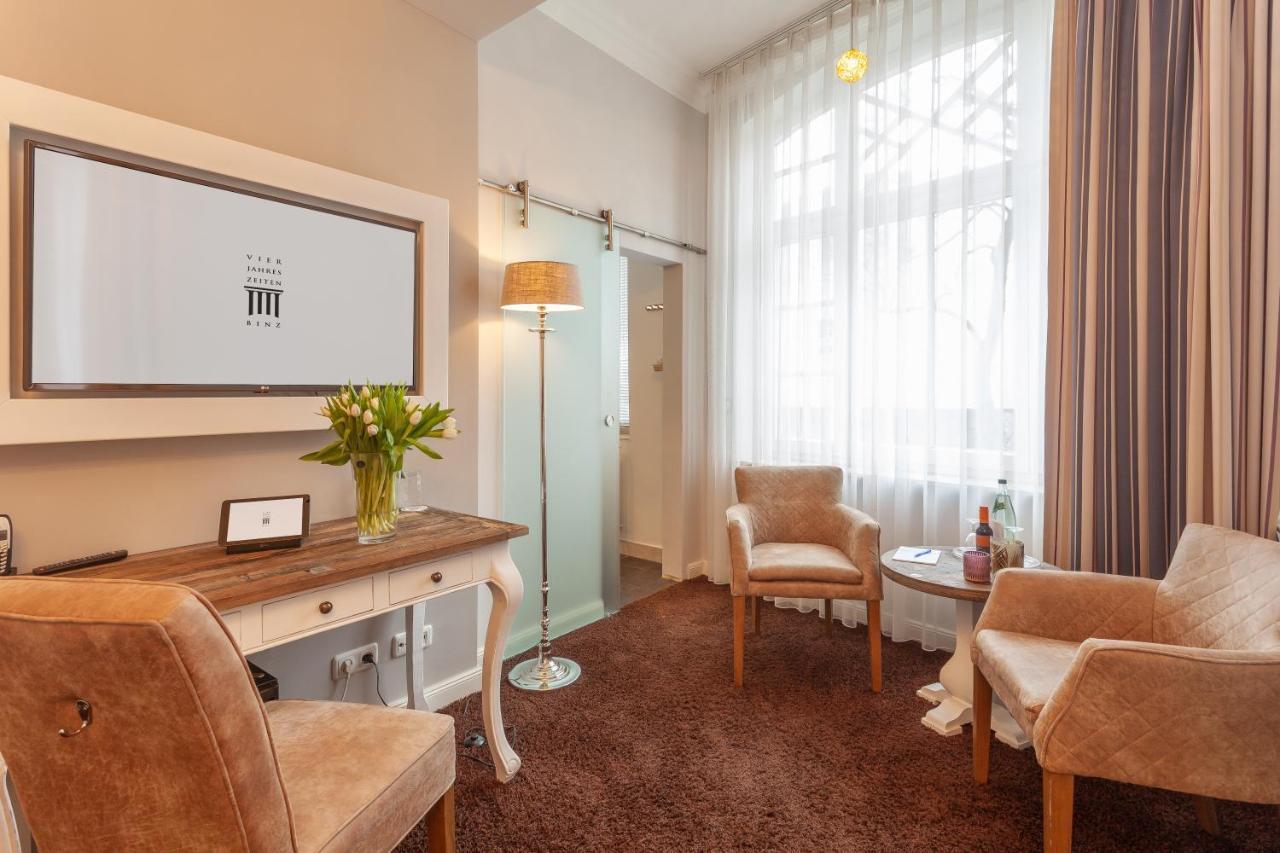 Hotel Vier Jahreszeiten Binz - Adults Only מראה חיצוני תמונה