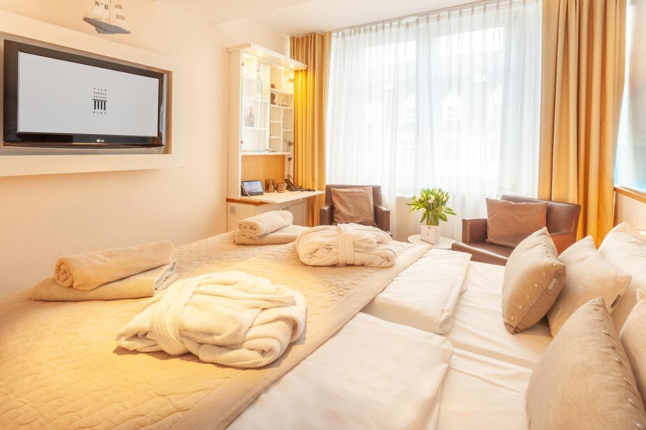 Hotel Vier Jahreszeiten Binz - Adults Only מראה חיצוני תמונה